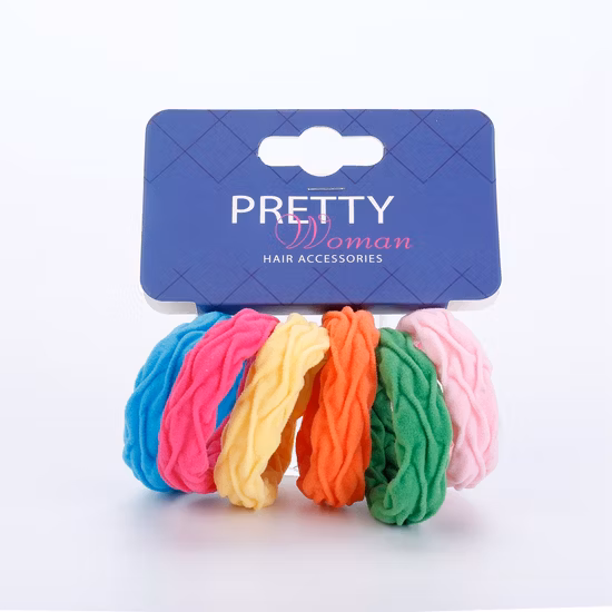 New Arrival Fashion Women Accessory Custom Luxury Satin Elastic Hair Bands