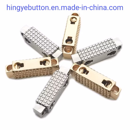 金属コードストッパー亜鉛合金トグル巾着コードロックエンドクラスプ衣服付属品